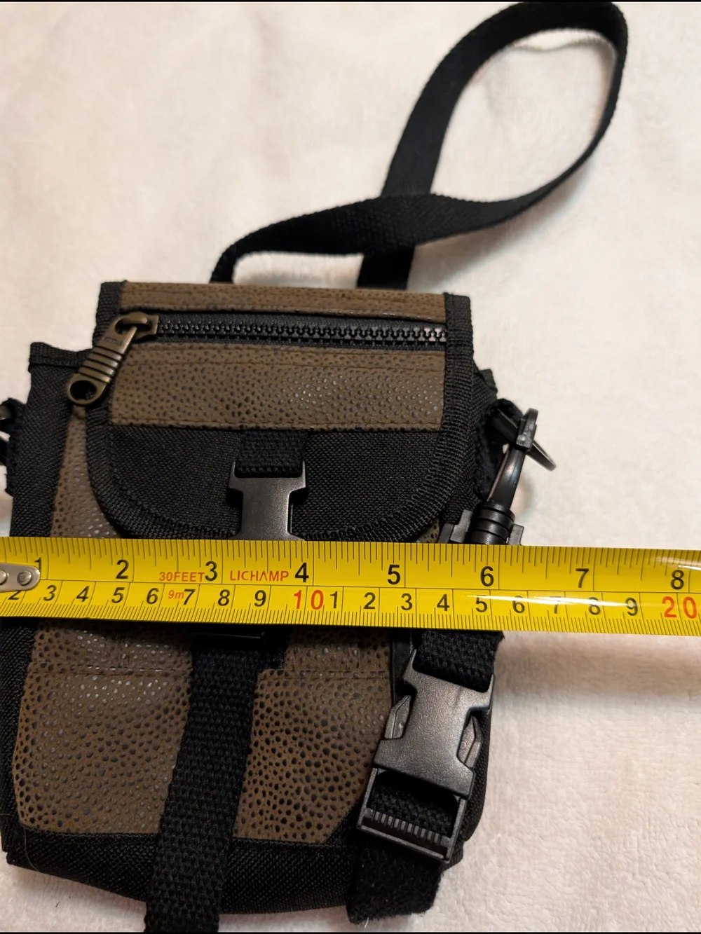 Black and Brown Accessory/Camera Crossbody Bag